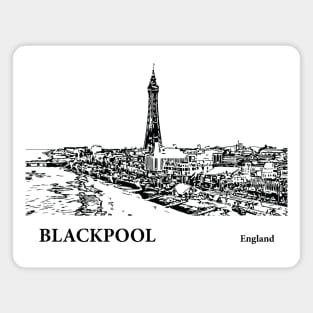 Blackpool England Magnet